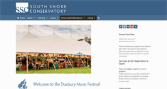 Desktop Screenshot of duxburymusicfestival.org